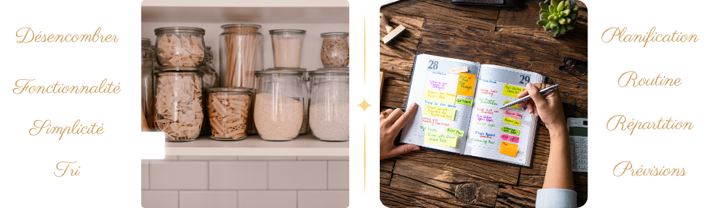 LA DIFFÉRENCE ENTRE HOME ORGANISING & HOME MANAGEMENT